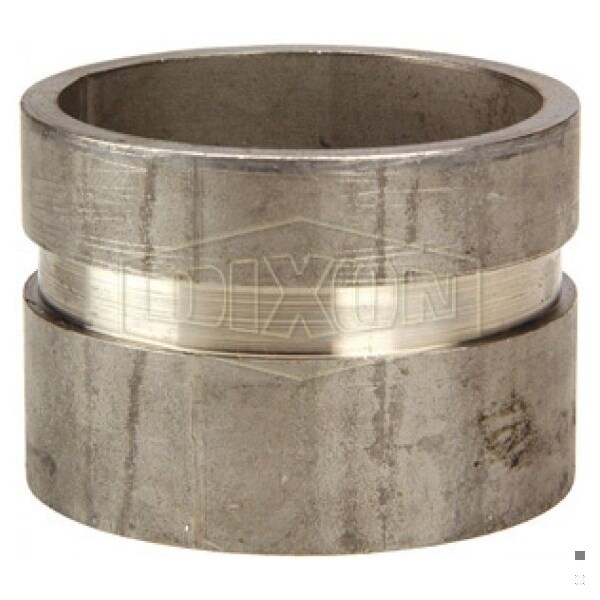 VN Series Adapter Nipple, Carbon Steel, 2-1/2 in, Grooved x Weld End, Domestic